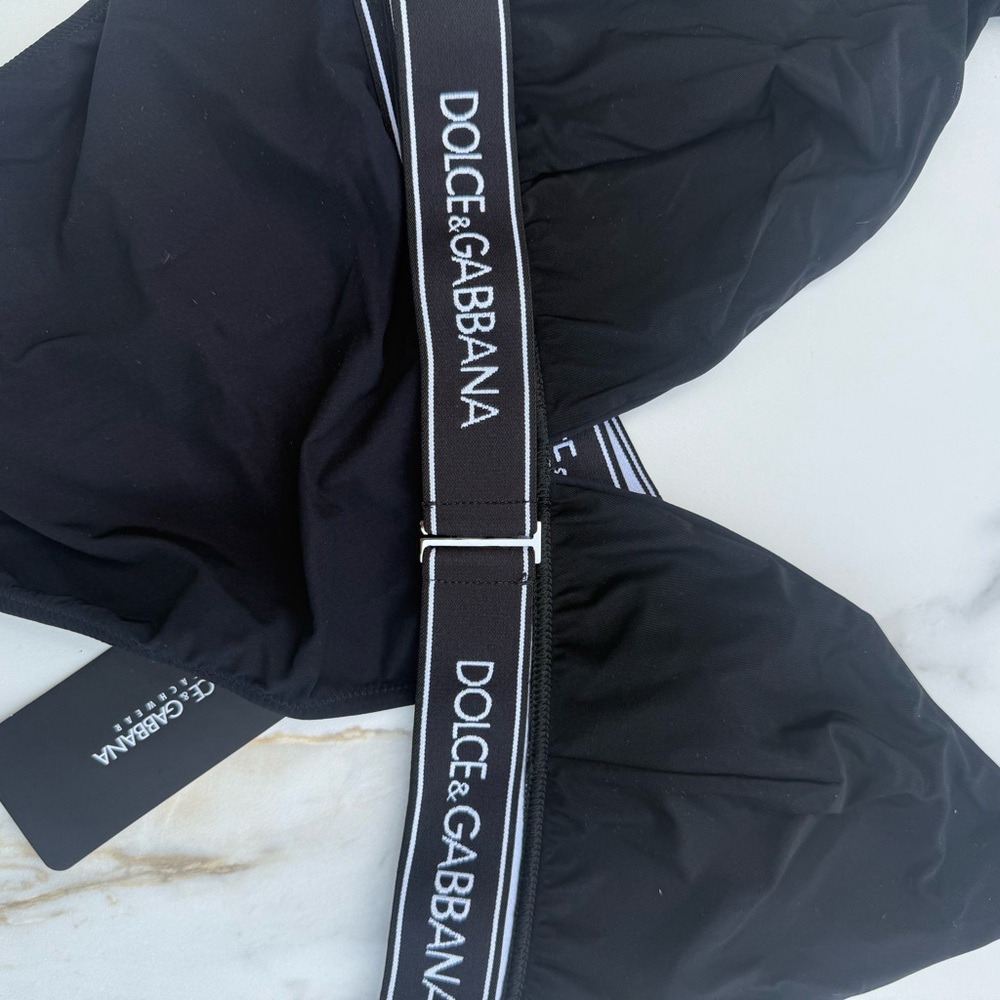 Dolce & GABBANA Logo Tie Swimsuit NWT - Picture 10 of 11